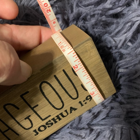 Wooden Scripture Sign Decor🙏🏼 - Picture 3 of 4